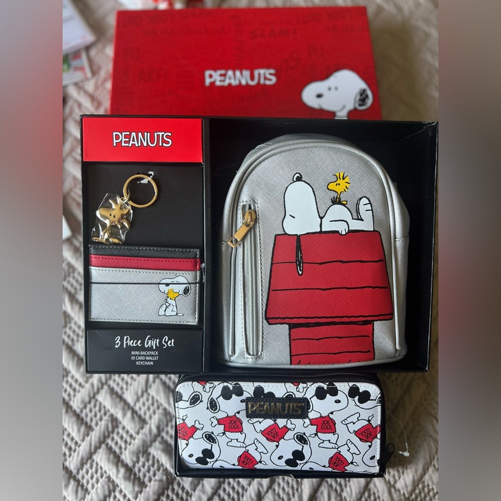 SNOOPY MINI BACKPACK SET
